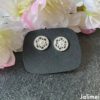 Ohrstecker mit Mandala in 8 mm